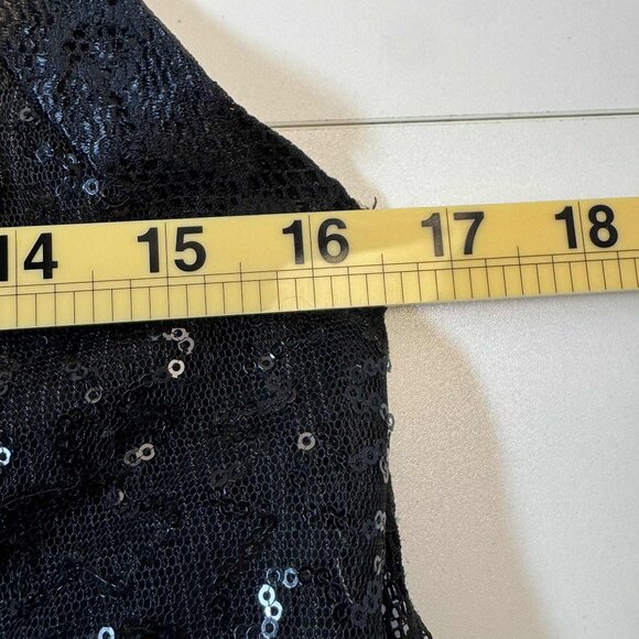 Y2K BKE Boutique Open Vest Ruffles Lace Women Size L - Picture 12 of 13